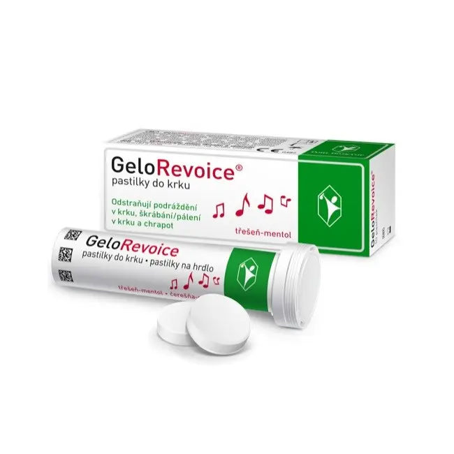 10343_GELOREVOICE PASTILKY DO KRKU TRESEN-MENTOL 10 KS